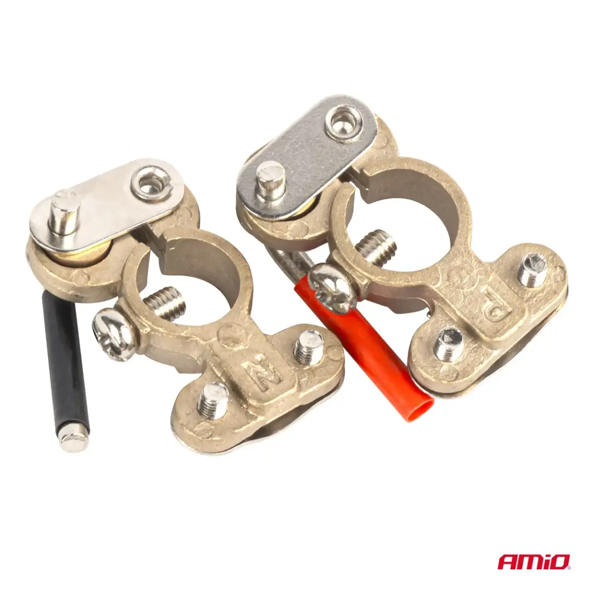Brass battery terminals 2 pcs. 600A AMIO-03846