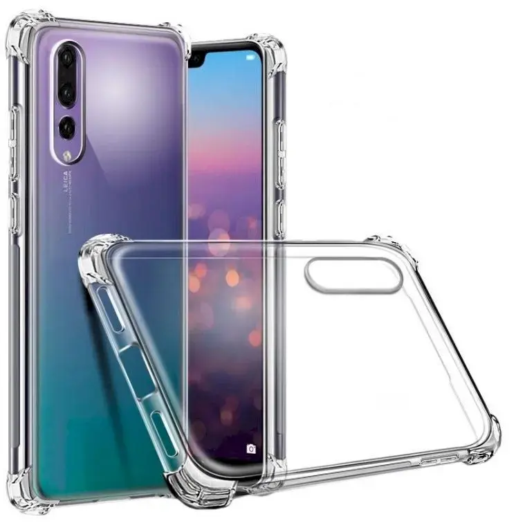 Fusion anti shock 0.5 mm silikona aizsargapvalks Huawei P30 Pro caurspīdīgs