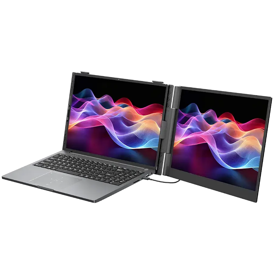 Portable monitor Blackview SCM8 Single Screen 15.3inch 1920x1200 16:9 LCD 60Hz IPS 178 USB-C 3.1x3  352.2x237.43x15.9mm Grey Black