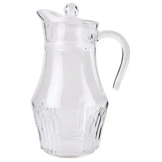 Jug 1.8L Orient, glass, with lid