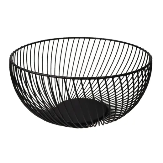 Grozs metāla pīts 255x125mm, melns