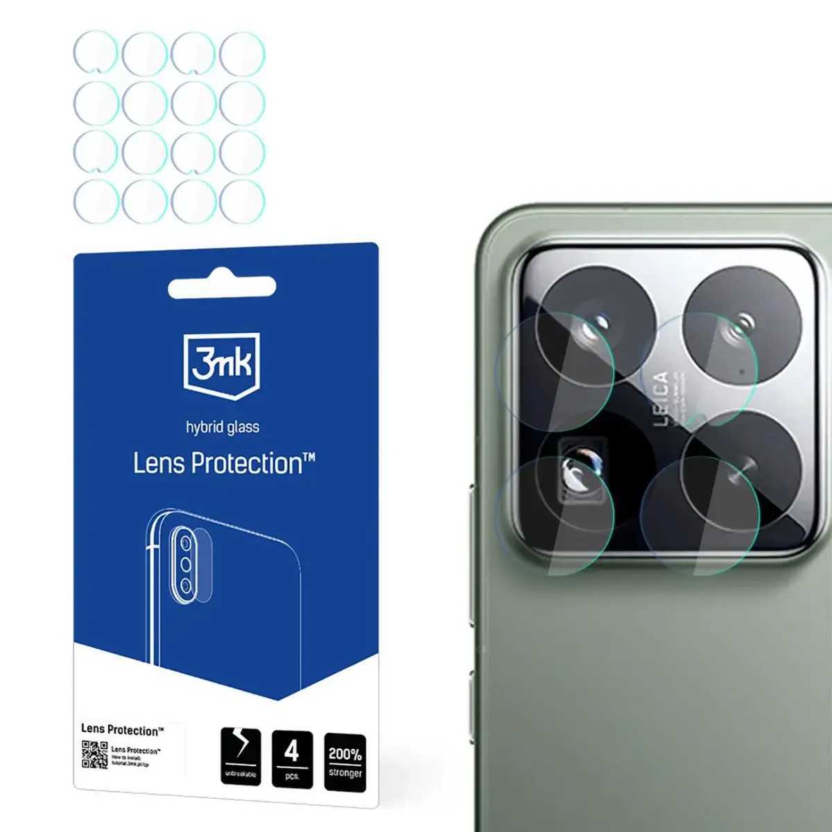 3mk Lens Protection Camera Glass for Xiaomi 15 Pro