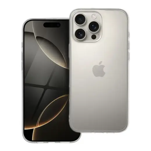 CLEAR 2 mm phone case for iPhone 16 Pro Max transparent