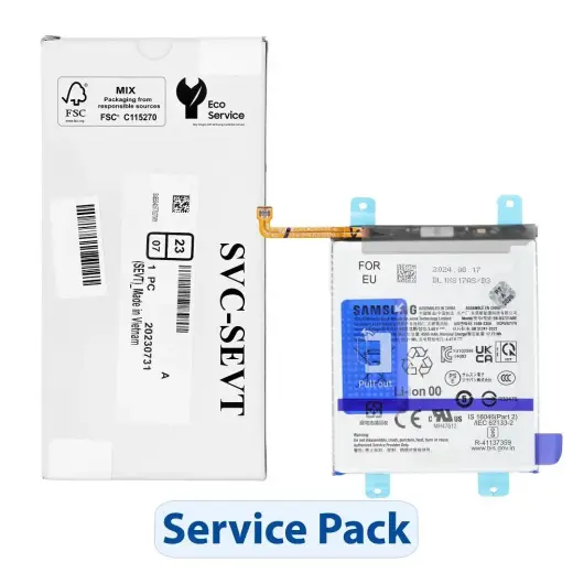 ServicePack Battery EB-BS721ABY for SAMSUNG S24 FE S721B GH82-35853A