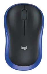 Logitech pele M185 - melna|zila
