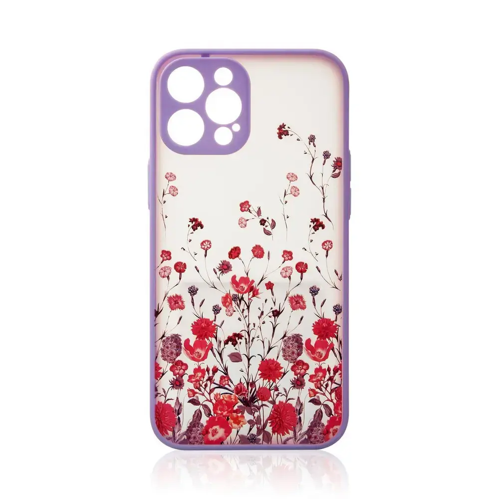 Design maciņš telefonam iPhone 12 Pro violets