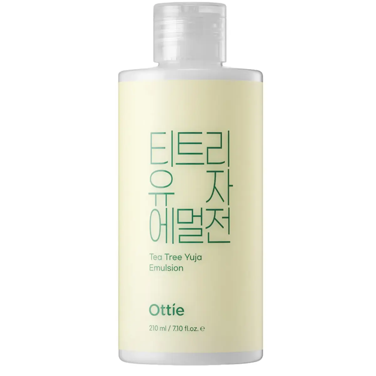 Ottie, Tea Tree Yuja, Hydrating, Day & Night, Emulsion, Face, 210 ml