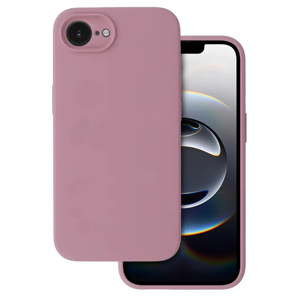 Silicone Lite maciņš telefonam iPhone 16e pelēks