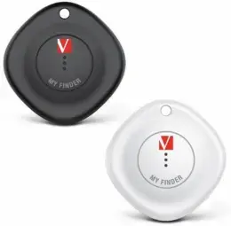 Izsekošanas ierīce Verbatim My Finder Smart Air Tag Tracker 2pack Black / White