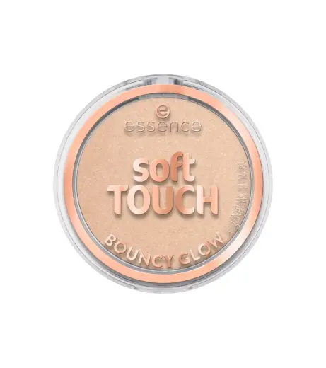 Essence, Soft Touch Bouncy Glow, Highlighting, Highlighter Powder, 10, Soft Glaze, 4 g
