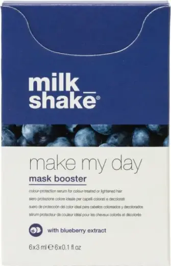 Set, Milk Shake, Make My Day, Blueberry, Hair Serum, For Colour Protection, 6 pcs, 3 ml