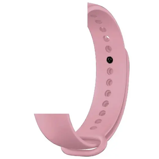 Devia Deluxe Sport išmaniojo laikrodžio dirželis Xiaomi Mi Band 5/6 | silikoninis | rožinis