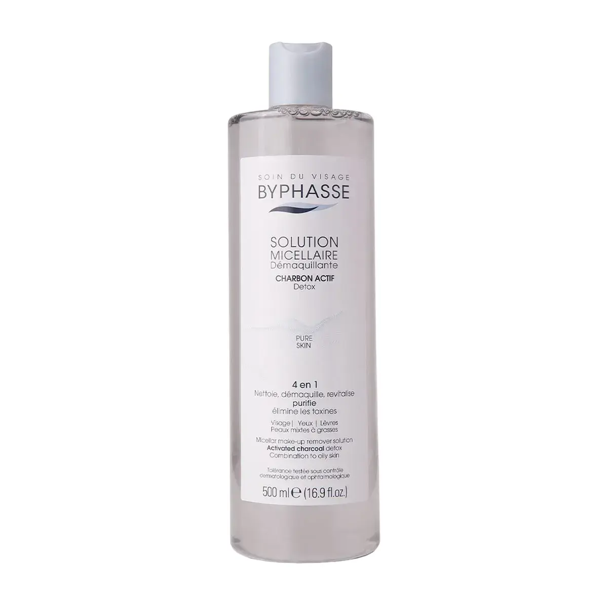 Byphasse, Byphasse, Charcoal, Makeup Removing, Micellar Water, 500 ml
