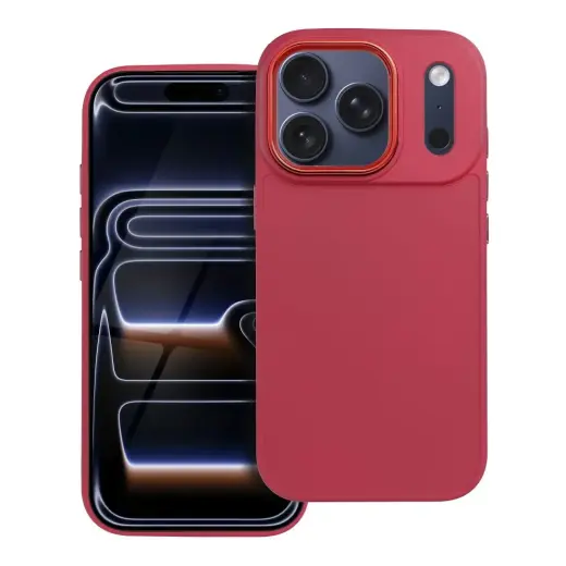 FRAME telefono dėklas iPhone 17 Pro rožinis