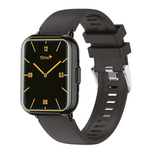 Smartwatch TITMO E-100 (TFT, bluetooth call) black