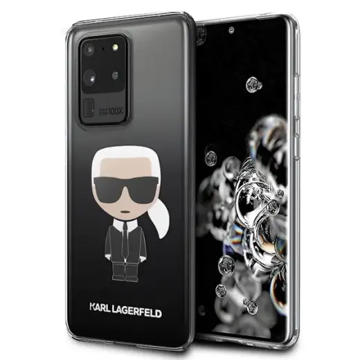 Karl Lagerfeld KLHCS69TRDFKBK S20 Ultra G988 czarny|black Karl Ikonik