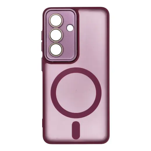 Variete Mag telefono dėklas su MagSafe palaikymu Samsung Galaxy S26 (S942) violetinis