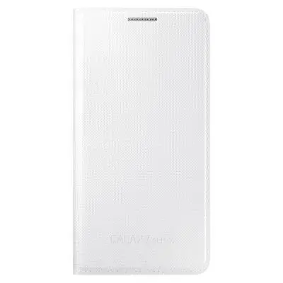 Samsung EF-FG850BWEGWW Оригинальный чехол книжка для Samsung G850 Galaxy Alpha Белый (broken blister)