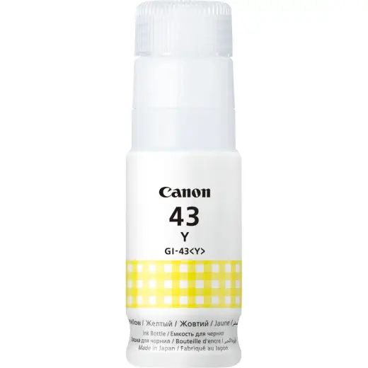 Tintes pudele Canon GI-43Y 4689C001 dzeltena