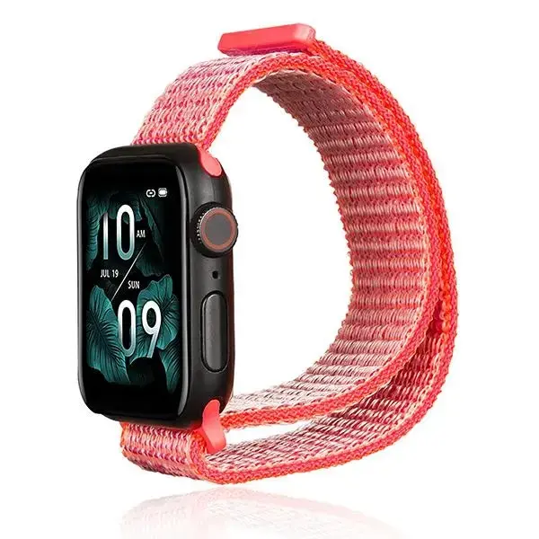 Beline pasek Apple Watch Nylon 42|45|45|49mm różowy |hot pink