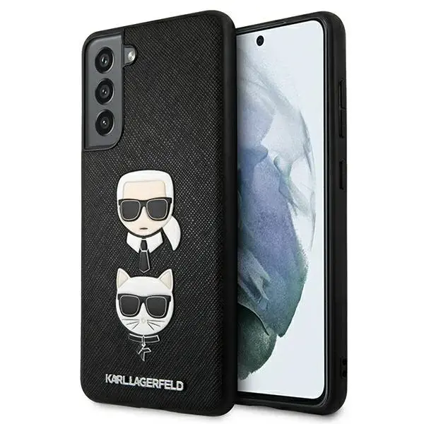 Karl Lagerfeld KLHCS21FESAKICKCBK case for Samsung Galaxy S21FE black