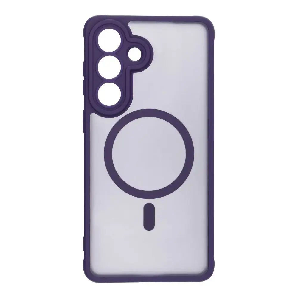 Full Matte Mag Cover maciņš ar MagSafe atbalstu telefonam Samsung Galaxy S26+ (S947) violets
