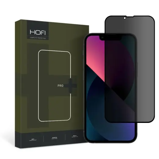 HOFI ANTI SPY ekrāna aizsargstikls iPhone 13 Mini (privātuma efekts)