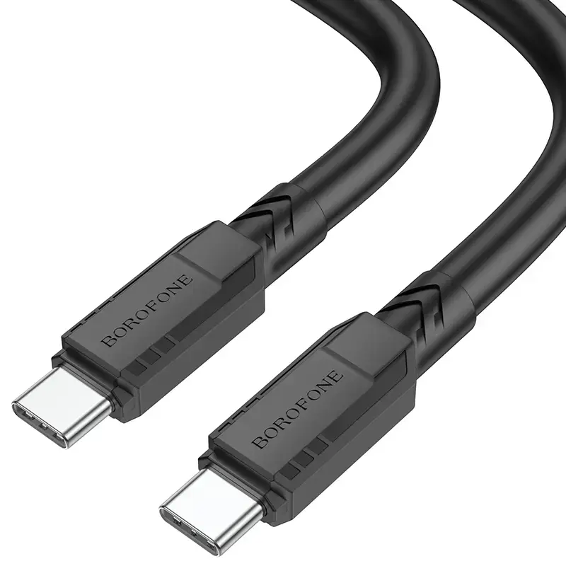 Borofone BX81 Goodway data transfer and charging cable | USB-C to USB-C | 60W | 1m | black