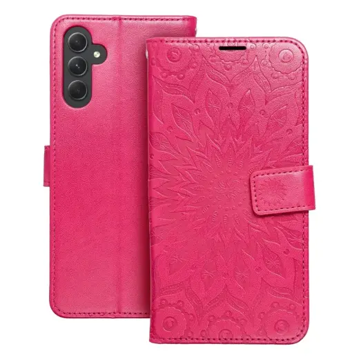 MEZZO mandala raamatutüüpi telefoni ümbris Samsung Galaxy A54 5G (A546) lilla