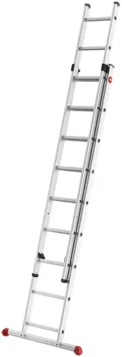 S80 ProfiStep duo stairs / aluminium / 2x9 steps
