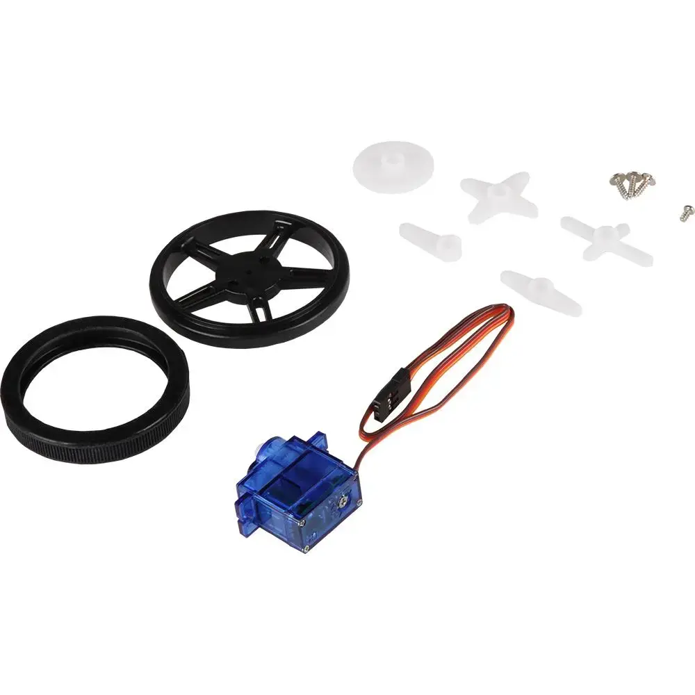 JOY-IT Continuous servomotor with wheel 1