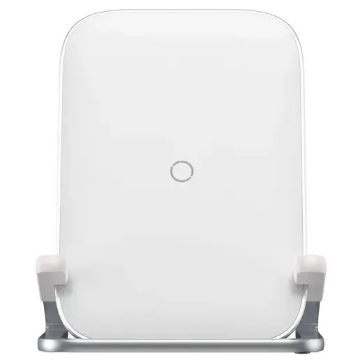 Baseus Rib Horizontal and Vertical Holder Wireless Charging 15W White