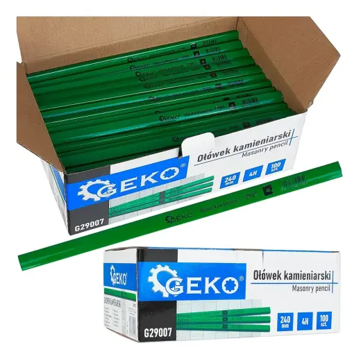 Masonry Pencil 240mm 4H, 100 pcs – Display Box