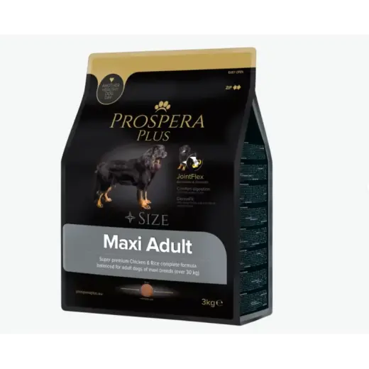 Barība suņiem – Prospera Plus Maxi Adult, 3 kg