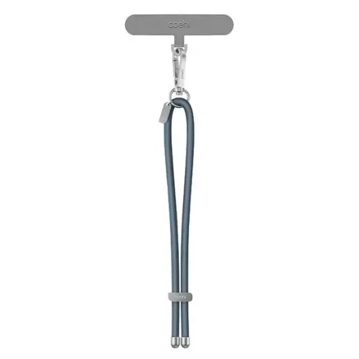 UNIQ Coehl Laurel Handstrap uniwersalny sznurek do telefonu na rękę ciemnoniebieski|sapphire blue