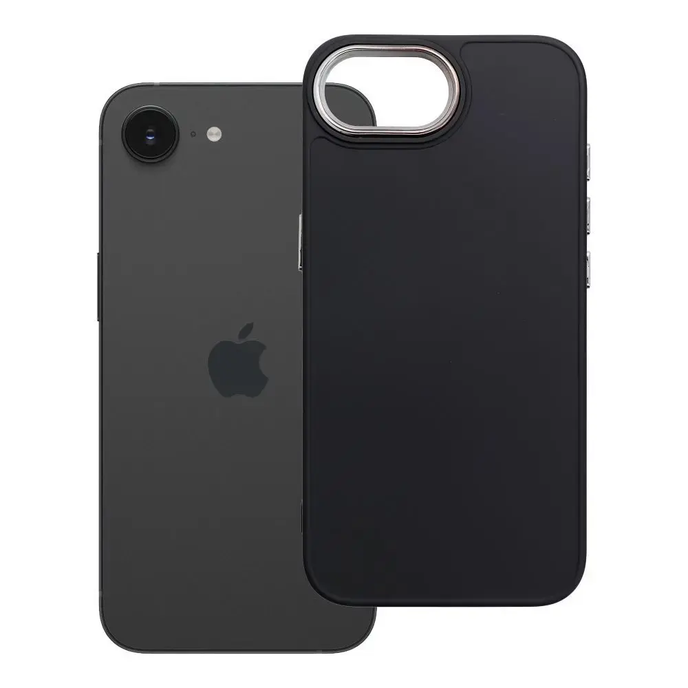 Case for iPhone 16e (SE 4 2025) / 17e Frame black