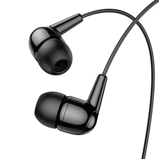 Wire earphones USB C Hoco M97 black