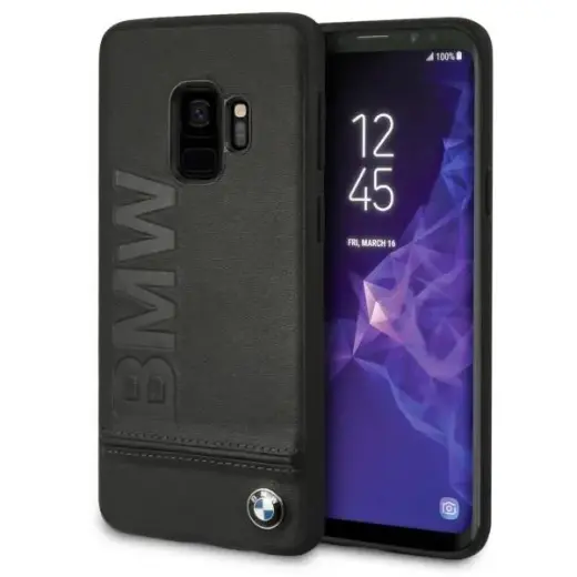 Etui hardcase BMW BMHCS9LLSB S9 G960 czarny|black