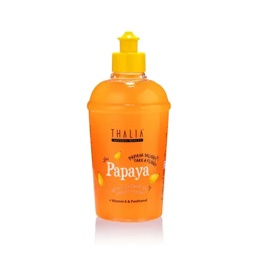 Thalia Natural Beauty, Papaya, Cleansing & Hydrating, Liquid Soap, For Body & Hands, 400 ml