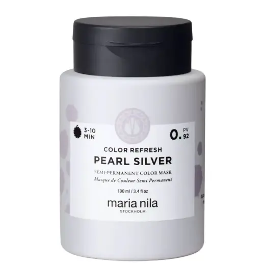 Maria Nila, Colour Refresh, Hair Colouring Cream Mask, For Color Refreshing, 0.92 Pearl Silver, 100 ml