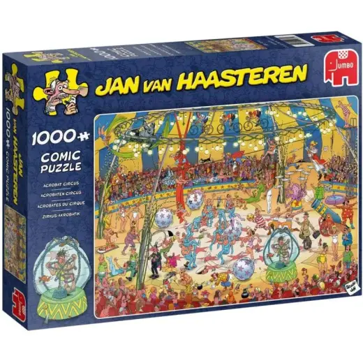 Jumbo Jan van Haasteren Acrobat Circus Zirkus-Akrobatik ZirkusAkrobatik 1000 Teile (19089)