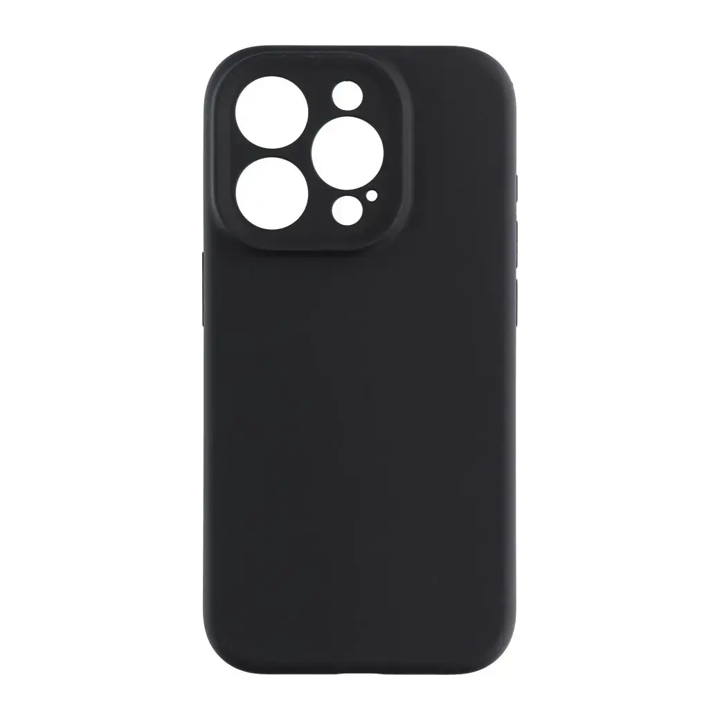 Forcell F-Protect Rubber Premium maciņš ar MagSafe atbalstu telefonam iPhone 15 Pro melns