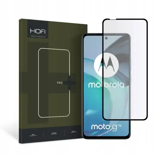 HOFI GLASS PRO+ TEMPERED GLASS MOTOROLA MOTO G72 BLACK