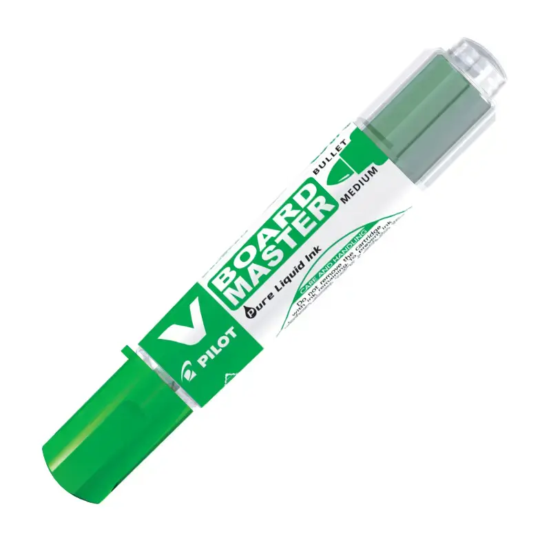 Whiteboard marker PILOT V BOARD MASTER 2.3 mm, conical tip, green ink