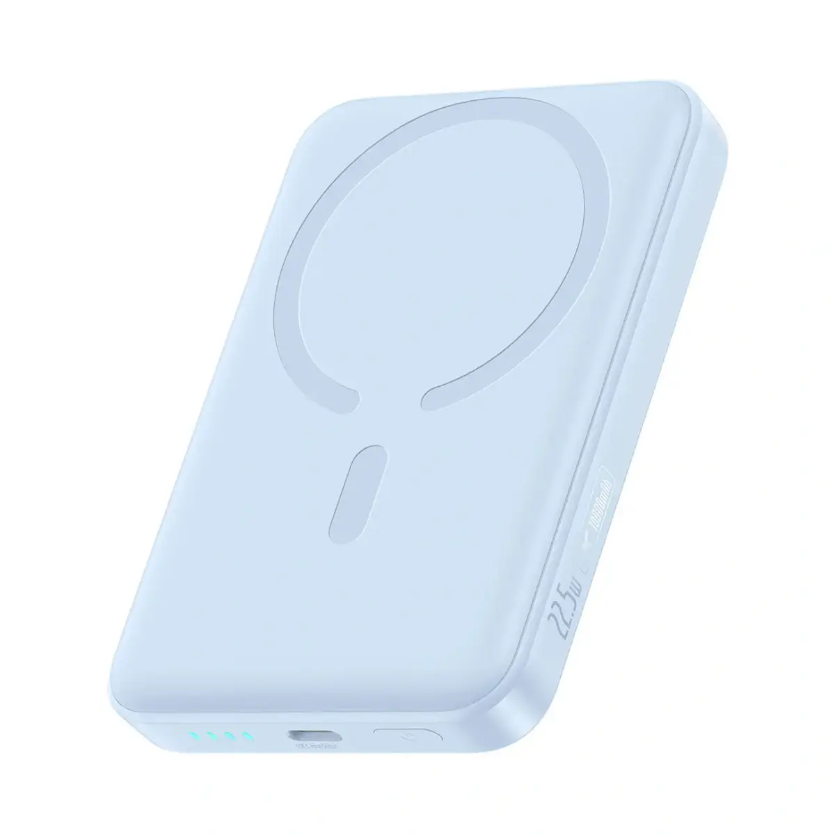 Baseus EnerFill FM11 Ultra-Mini ārējais akumulators (powerbank) | 10 000 mAh | 22.5W | USB-C, MagSafe | zils