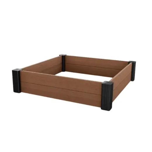 Vista Modular 122x122x27cm pruuni värvi lillepeenar Vista Modular 122x122x27cm jaoks.