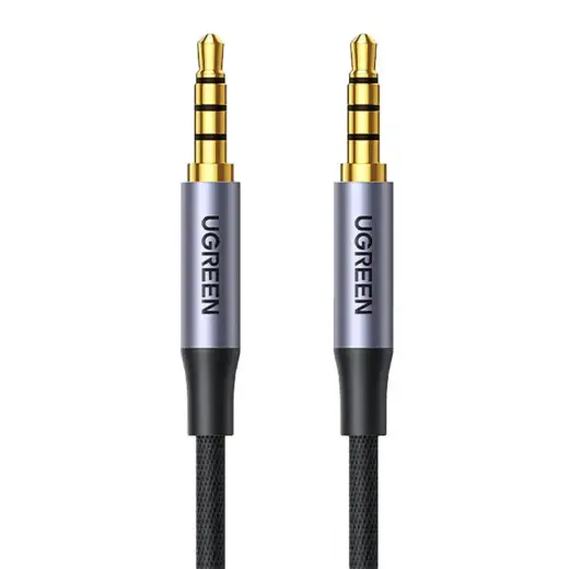 UGREEN AV183 Mini jack cable 3.5mm, AUX, 1m (black)