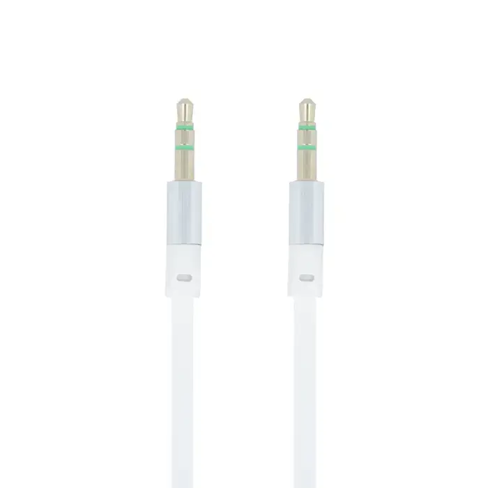 Forever audio cable jack 3,5mm - jack 3,5mm 1,0 m white