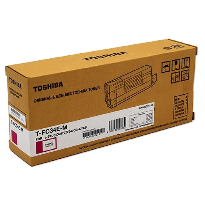 Toshiba Toner T-FC34EM TFC34EM Magenta (6A000001769) (6A000001811)