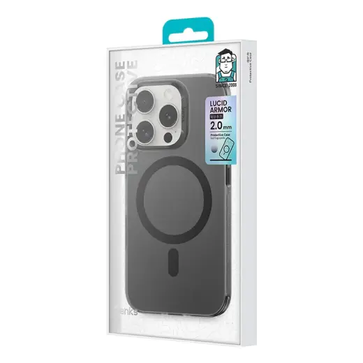 Benks Magnetic Lucid Armor Case (0064) for Iphone 16 Plus gold Photo